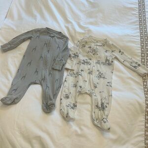 Baby GAP footies long sleeve. Size 3-6M